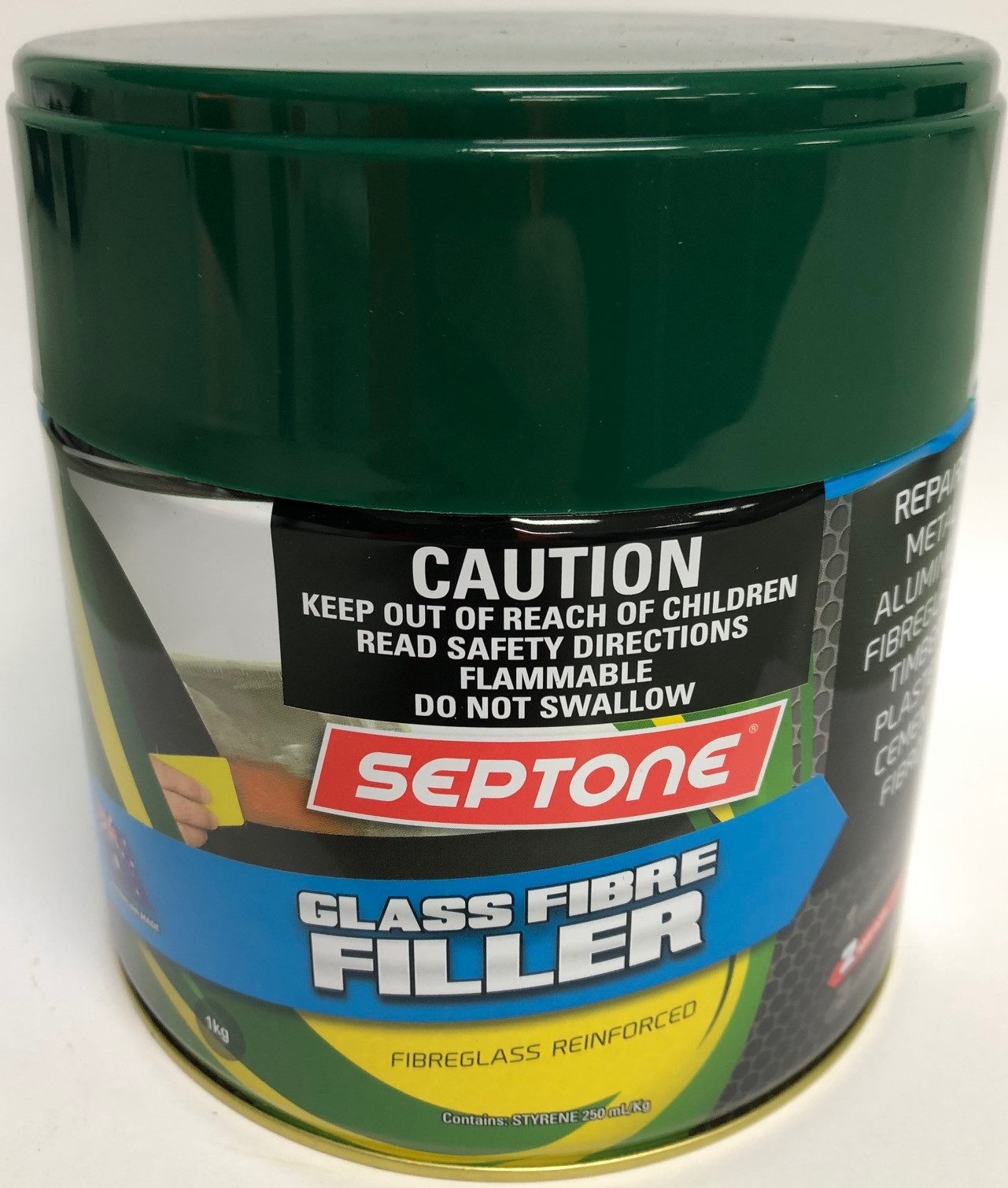 Septone Repair Fibreglass Repair Glass Fibre Filler 1kg